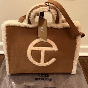 UGG x TELFAR Medium Shopper Chestnut